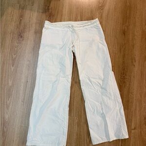 Burberry Wide Leg Drawstring Pants
